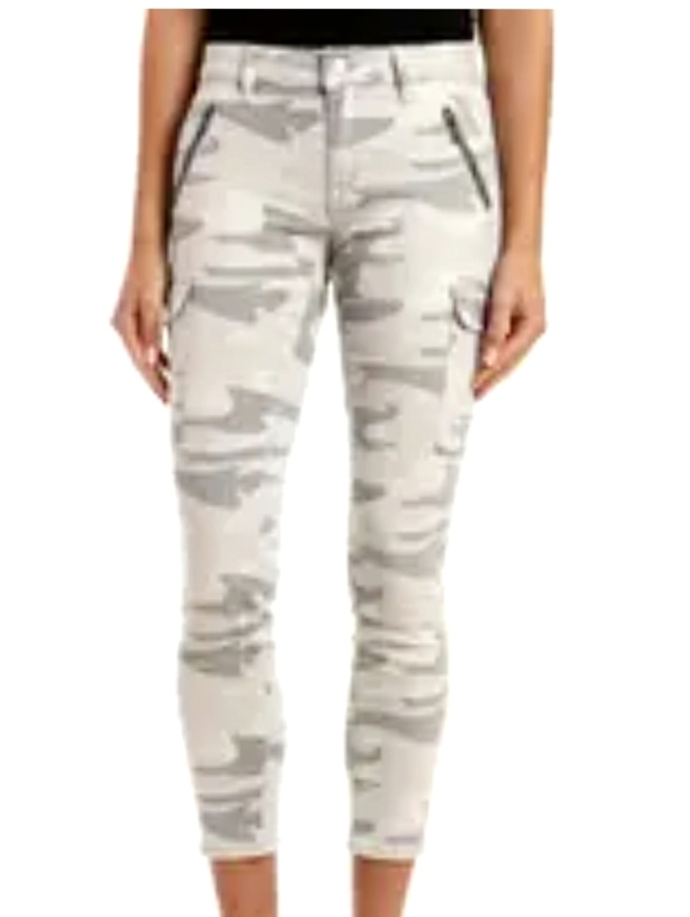 Mavi  Womens Jeans Juliette Ankle Skinny Jeans Grey Camo Sz 26